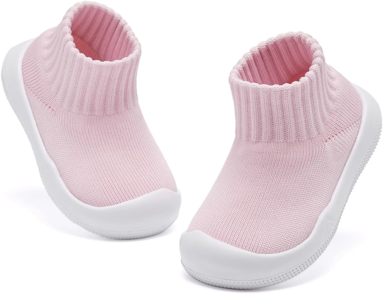 Eashi Baby Boy Girl Non-Skid Indoor Infant Walking Shoes Breathable Warm Elastic Sock Shoes with