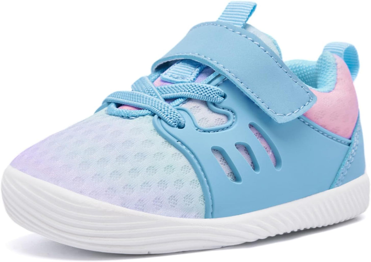 MORENDL Toddler Sneakers Baby Boys & Girls Barefoot Shoes Lightweight Breathable Walking Running