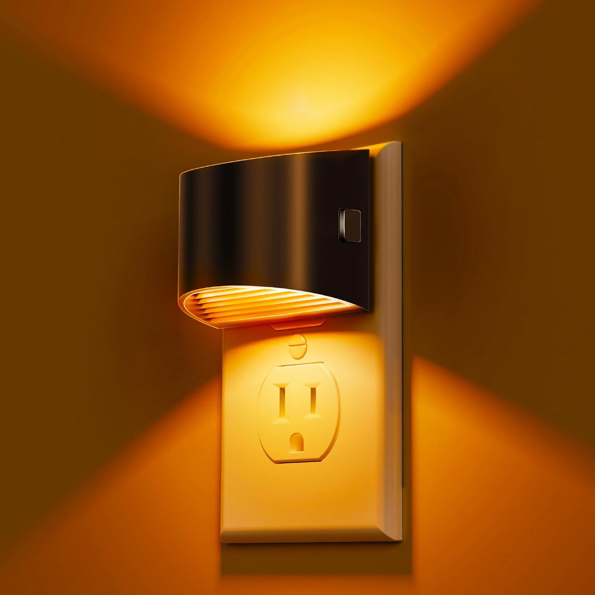 L LOHAS LED Night Light 2 Pack, Night Lights Plug into Wall, Dusk to Dawn Sensor Nightlight, 3