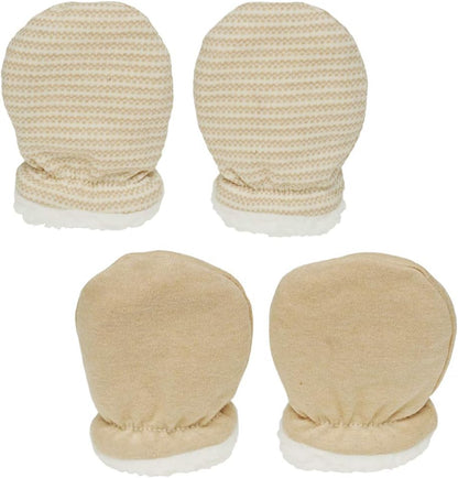 Baby Mittens Sherpa Lined Fleece 0-24 Months Winter