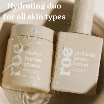 Baby Cream & Baby Serum Power Pair Biome Barrier | For All Skin & Ages | Hydrating Body, Face, Dry