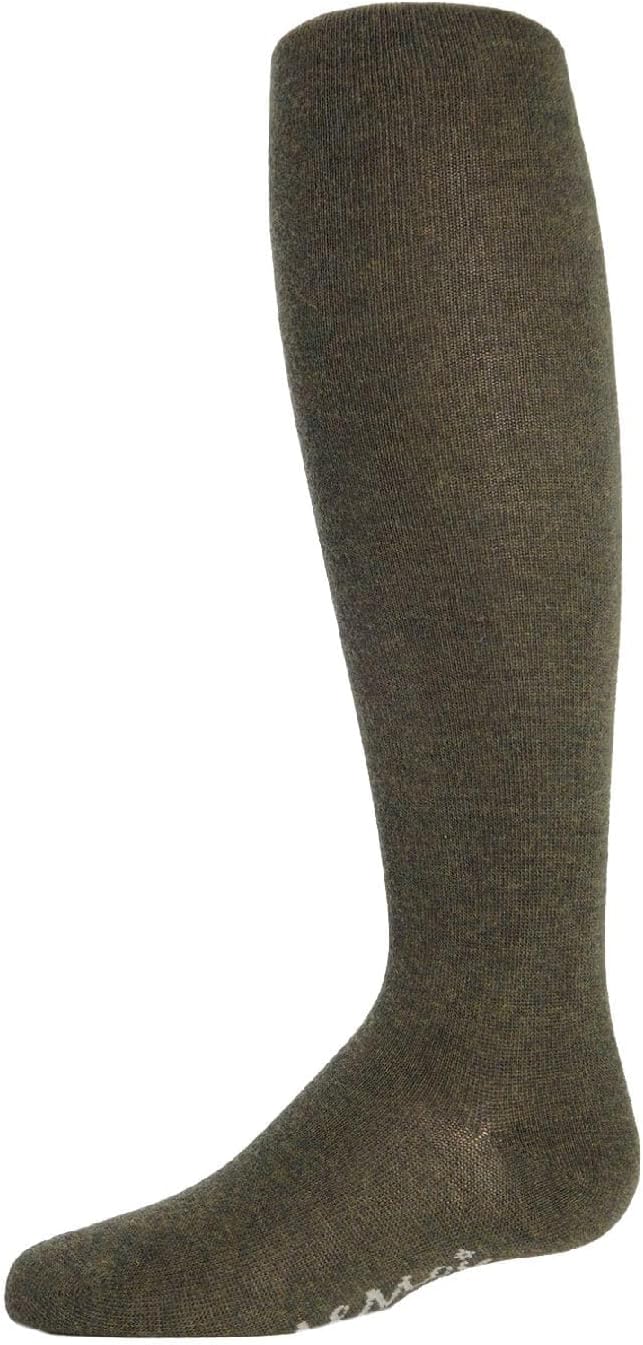 MeMoi Soft Pima Cotton Tights for Girls, Soft and Lightweight Opaque Tights for girls - Sizes 8 to