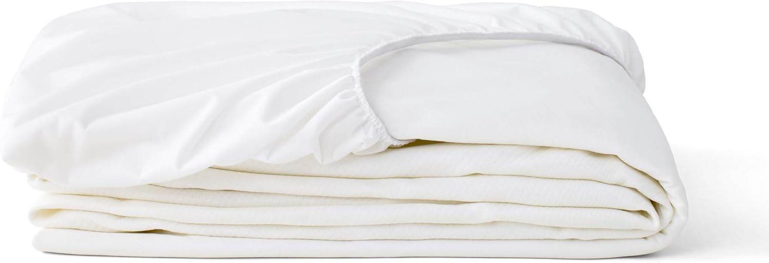 Tuft & Needle Queen Mattress Protector - Waterproof, Liquid-Proof, Sleeps Quiet, Fitted Sheet