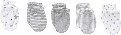 Baby Hats Mittens and Socks Set Cotton Newborn Hat Beanie Soft Infant Girls Boys Caps Gloves 0-6