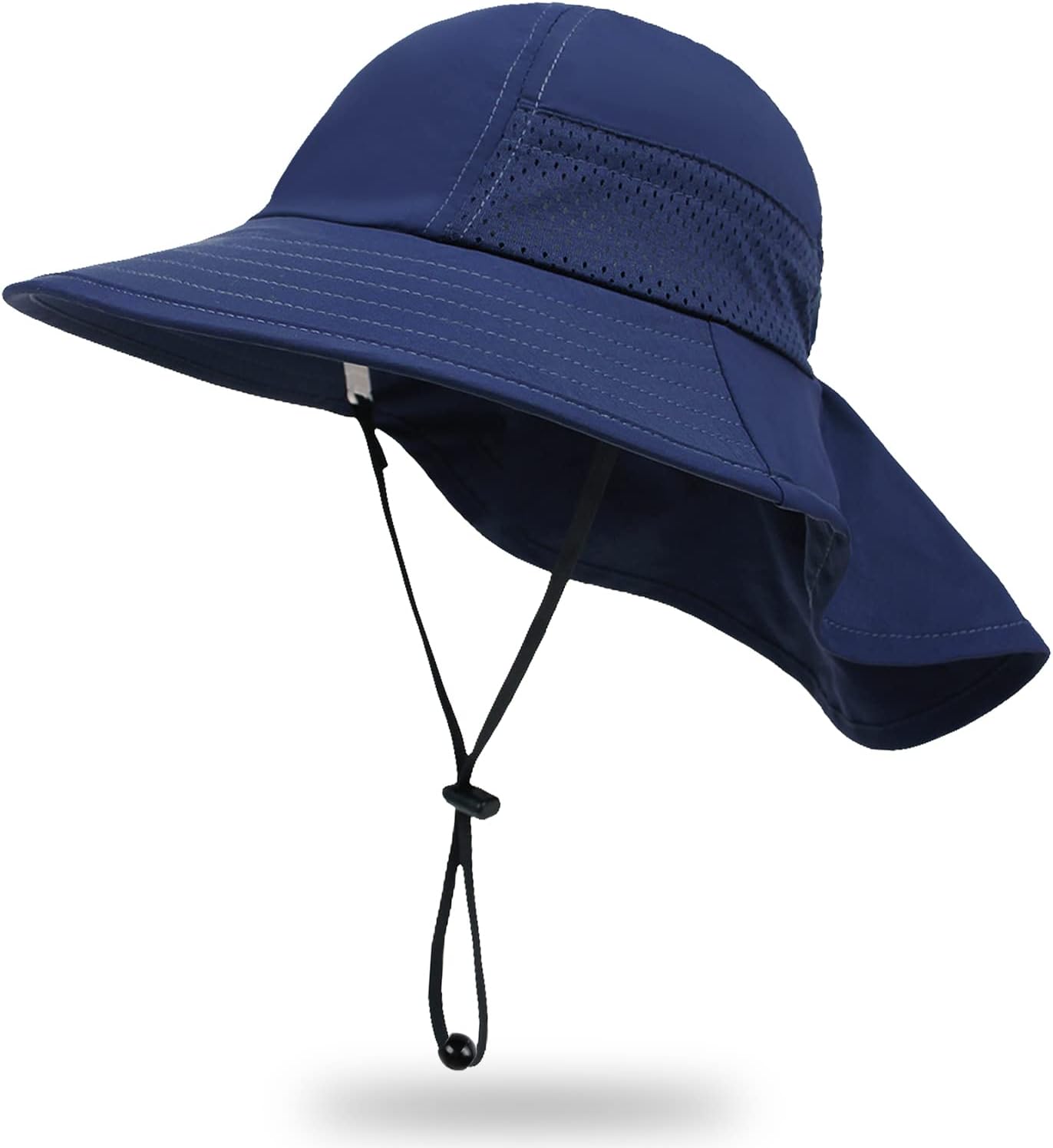 Toddler Baby Sun Hat Kids Summer UPF 50+ for Boys Girls Adjustable Beach Hats with Bucket Wide Brim
