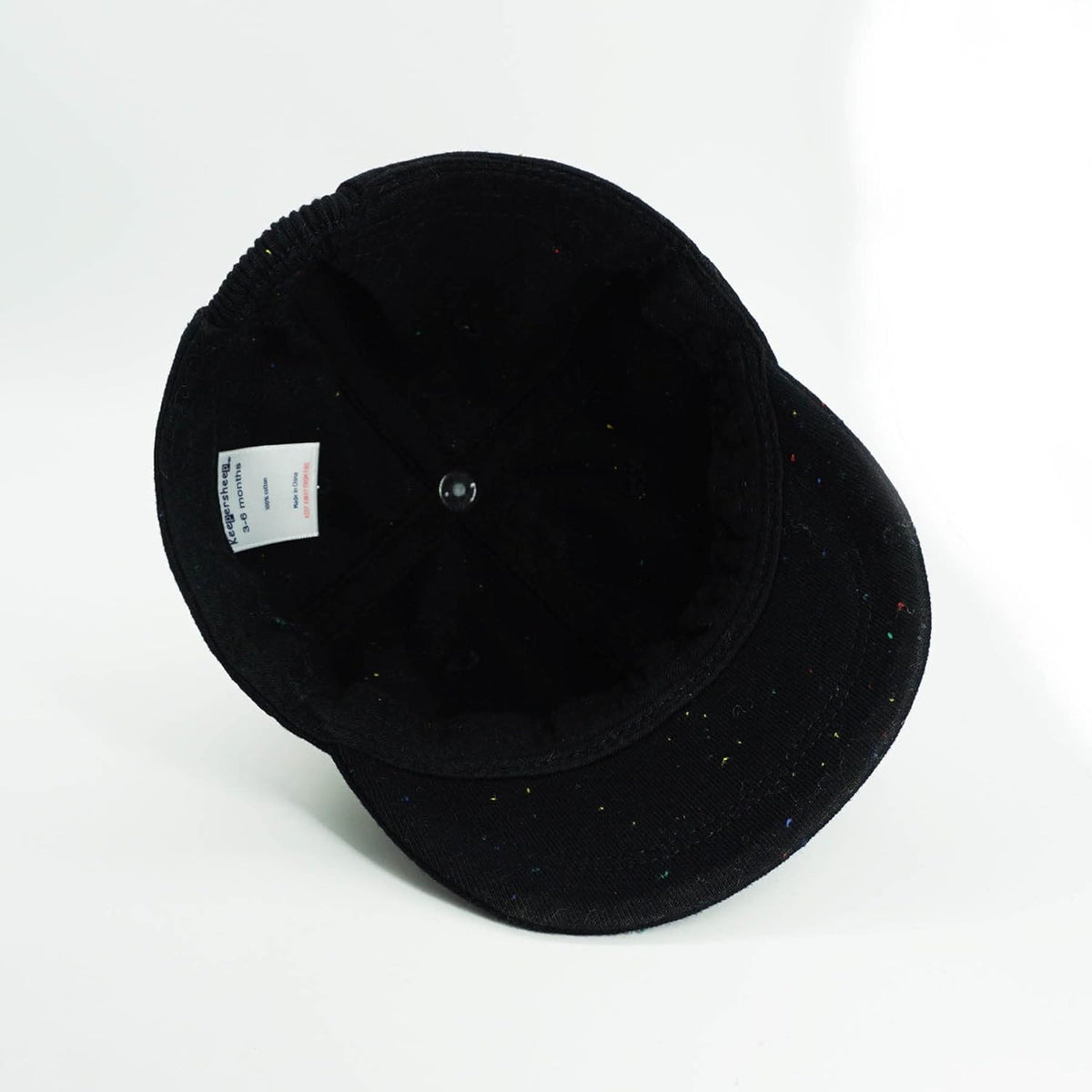 Keepersheep Baby Baseball Cap Infant Sun Hat, Cotton Knit with Soft Brim, Adjustable Soft Newborn