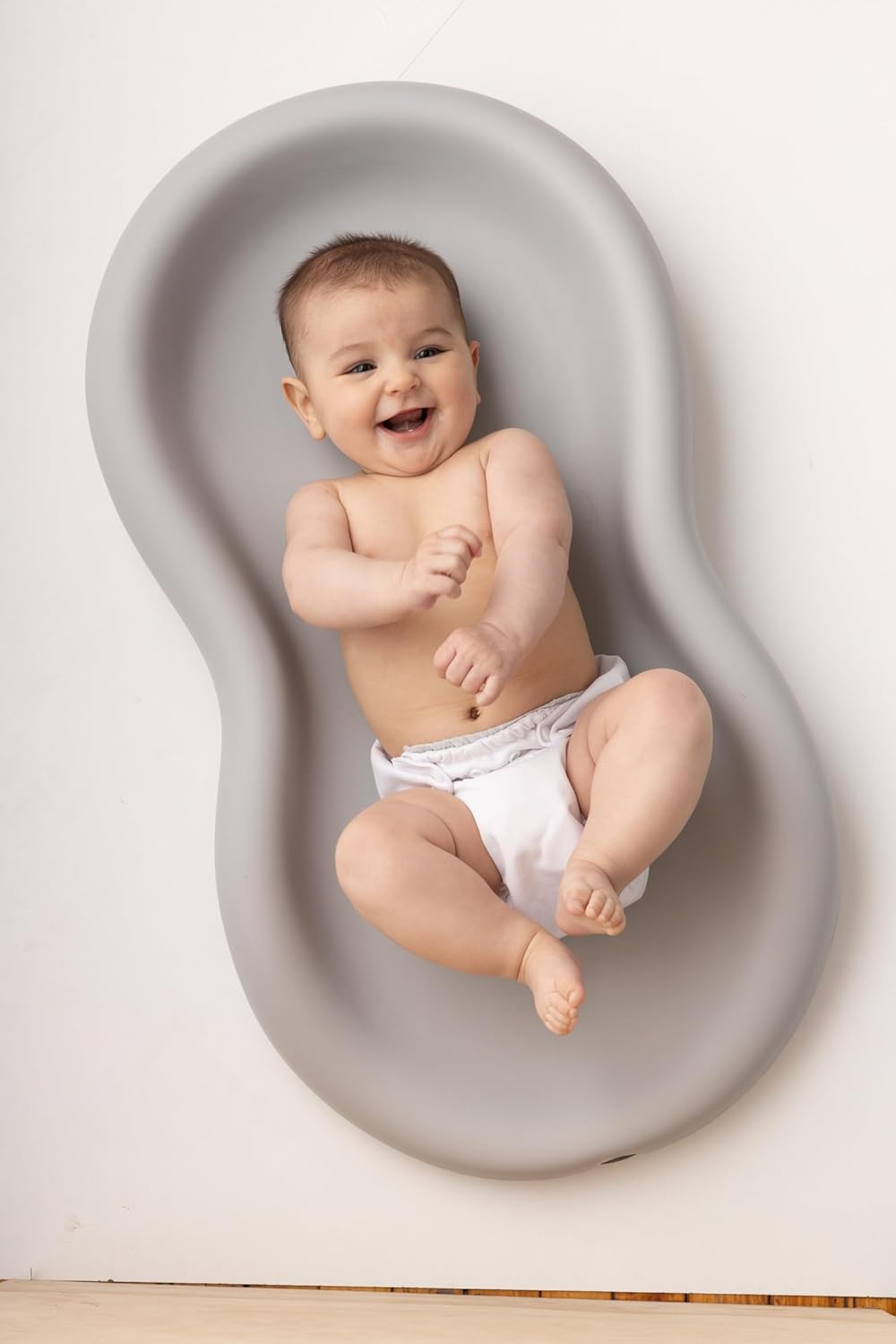 Keekaroo Peanut Changer Grey ??The Original Made in USA Easy-to-Clean Changing pad and The only