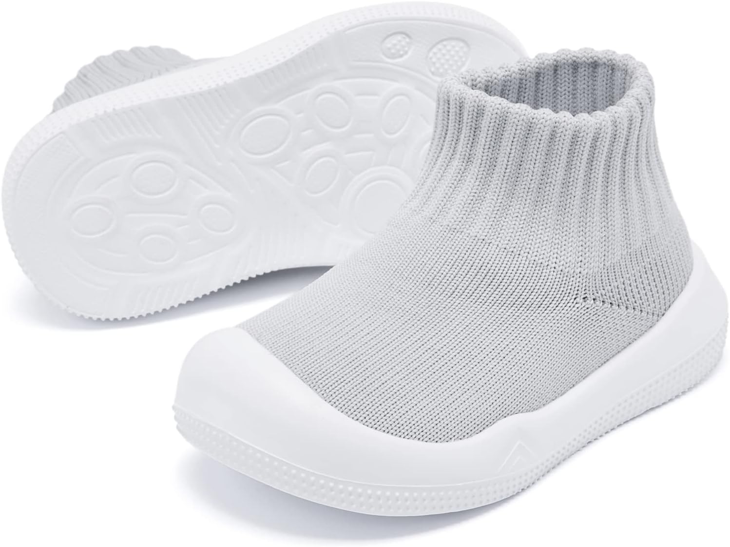 Eashi Baby Boy Girl Non-Skid Indoor Infant Walking Shoes Breathable Warm Elastic Sock Shoes with