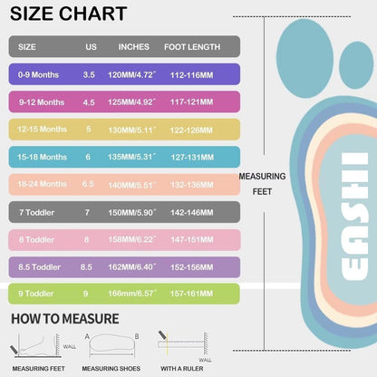 Eashi Baby Boy Girl Non-Skid Indoor Infant Walking Shoes Breathable Warm Elastic Sock Shoes with
