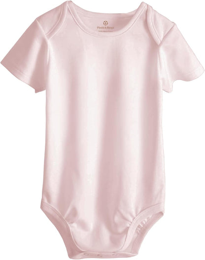 Pimbi&Bimpi Premium Peruvian Pima Cotton Baby Bodysuit - Short Sleeve Romper