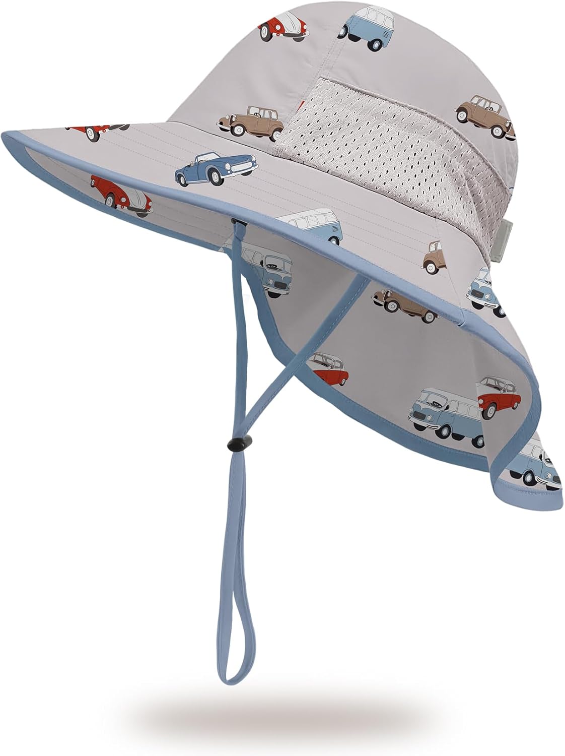 Baby Sun Hat with Neck Flap for Sun Protection Toddler Beach Hat UPF 50+ Outdoors 0-6 Years Boys