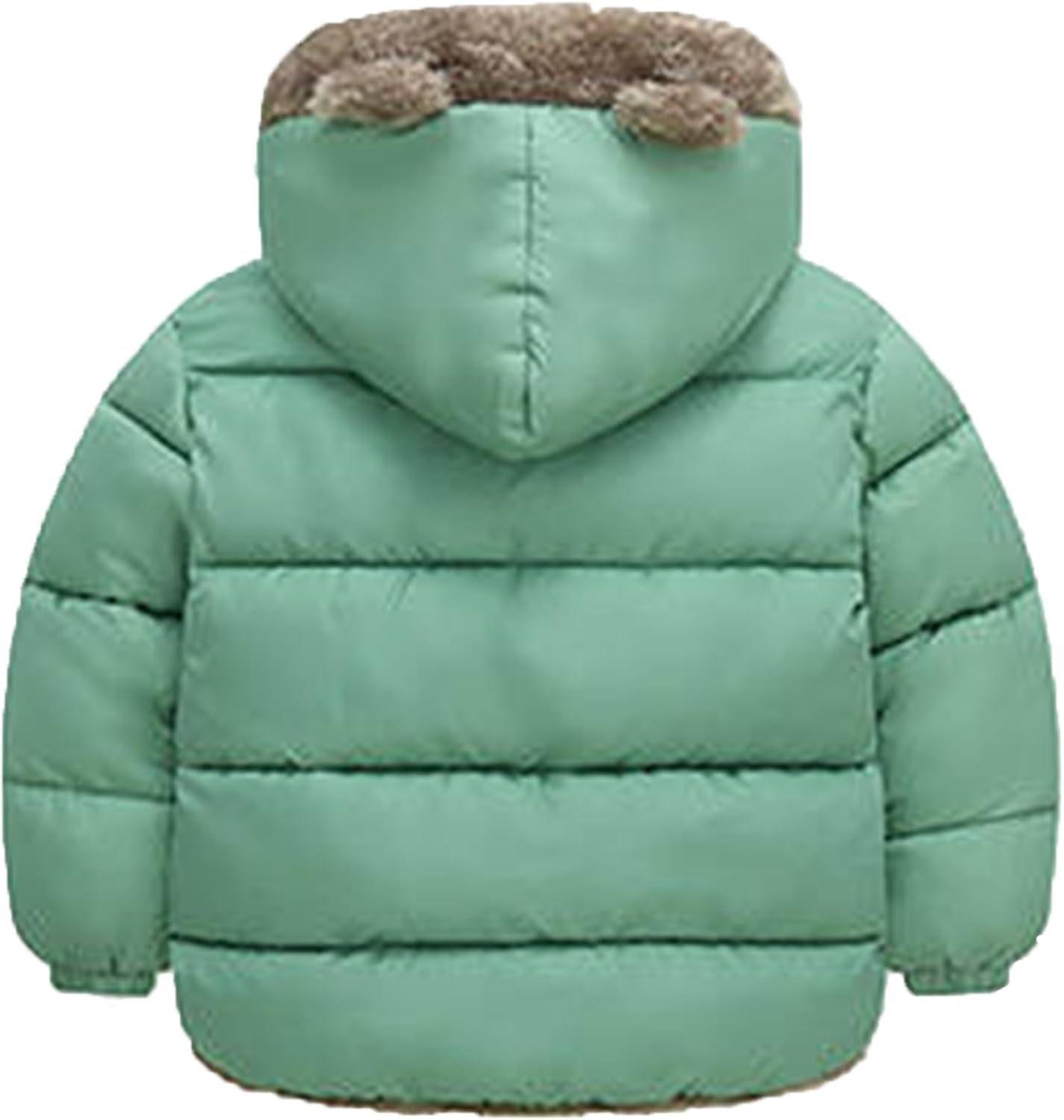 Fairy Baby Infant Baby Winter Coat Cute Teddy Bear Hooded Jacket Warm Fleece Outerwear Windproof