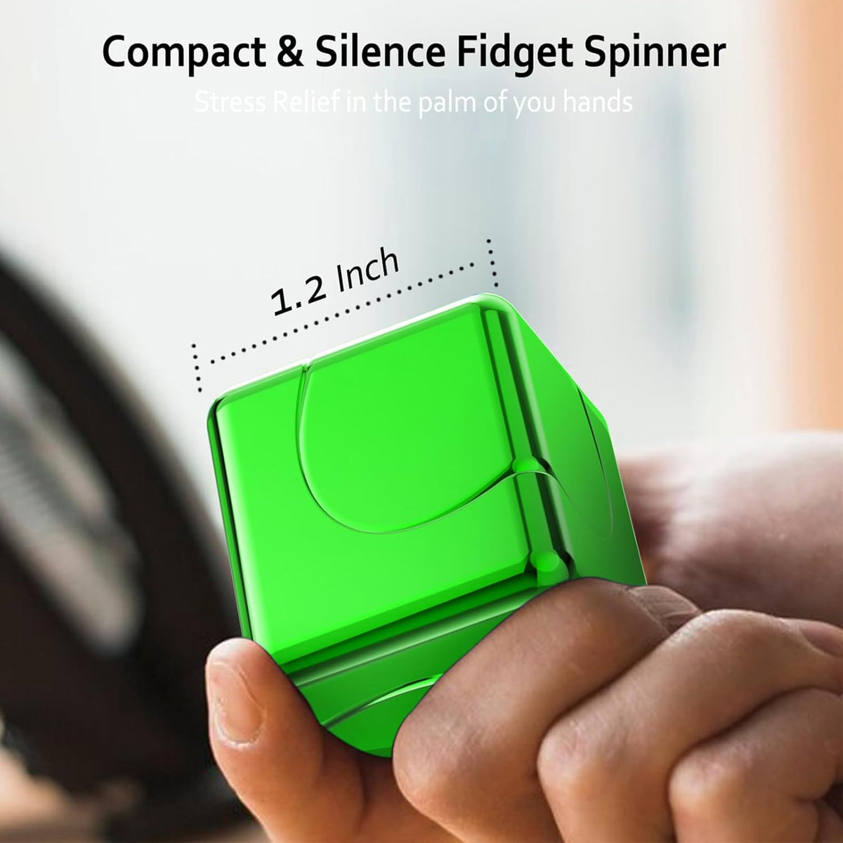 Infinity Gear Fidget Spinner for Kid Adult, Transformable Spinning Top Metallic Fidget Toys for