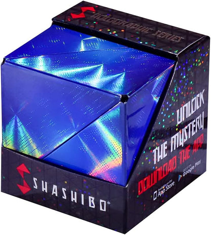 SHASHIBO Shape Shifting Box - Award-Winning, Patented Fidget Cube w/ 36 Rare Earth Magnets