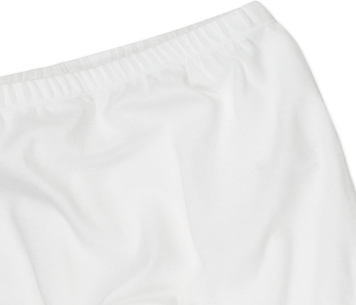HonestBaby 3-pack Footed Pants Roomy Fit Pull on Bottoms 100% Organic Cotton for Infant Baby Boys