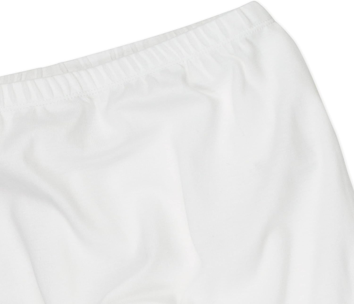 HonestBaby 3-pack Footed Pants Roomy Fit Pull on Bottoms 100% Organic Cotton for Infant Baby Boys