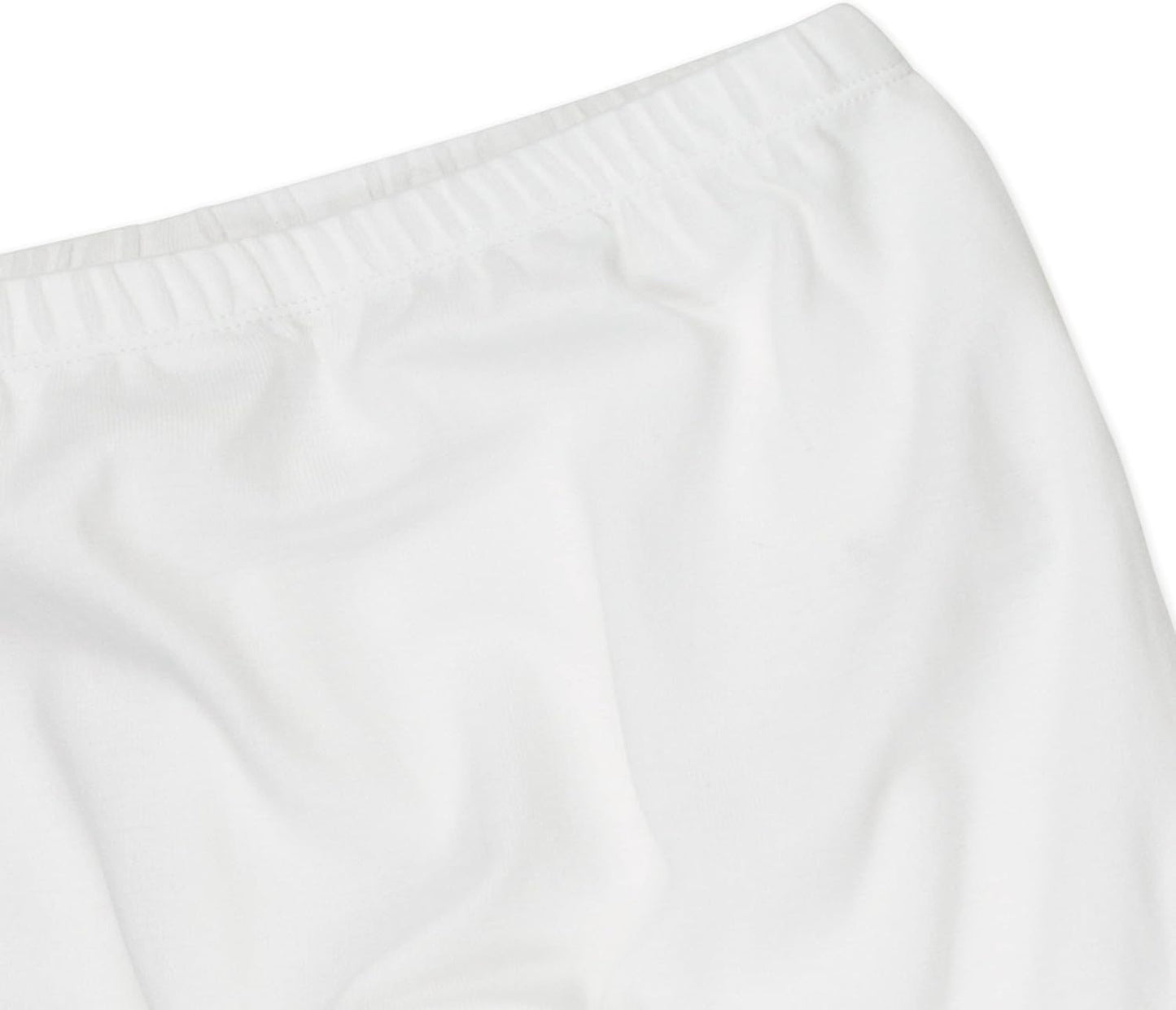 HonestBaby 3-pack Footed Pants Roomy Fit Pull on Bottoms 100% Organic Cotton for Infant Baby Boys