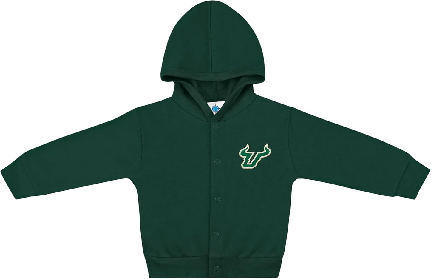 Creative Knitwear College Baby Snap Hooded Jacket - Team Logo, Multiple Colors, for Boys & Girls