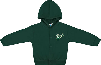 Creative Knitwear College Baby Snap Hooded Jacket - Team Logo, Multiple Colors, for Boys & Girls