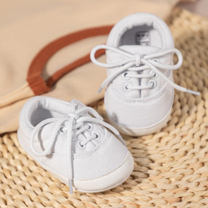 Morbido Infant Baby Boys Girls Canvas Sneaker Toddler Slip On Anti Skid Newborn First Walkers Candy
