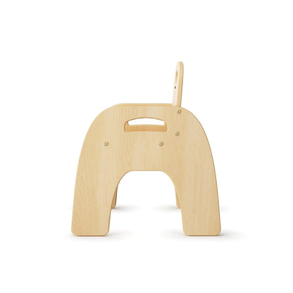 Foundations Simple Sitter Low Wood Feeding Chairs Multipack, Wide No-Tip Base, Adjustable Safety