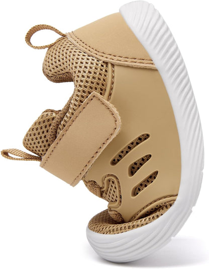 MORENDL Toddler Sneakers Baby Boys & Girls Barefoot Shoes Lightweight Breathable Walking Running