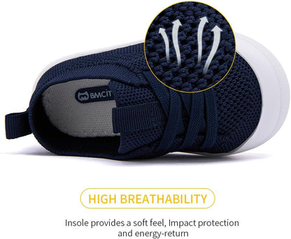 BMCiTYBM Baby Shoes Boy Girl Infant Sneakers Non-Slip First Walkers 6 9 12 18 24 Months