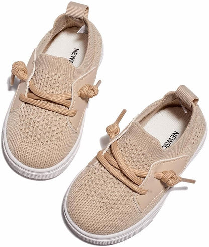 Newsonet Baby Shoes Boys Girls First Walking Breathable Non Slip Walker Sneakers Soft Sole 6 9 12