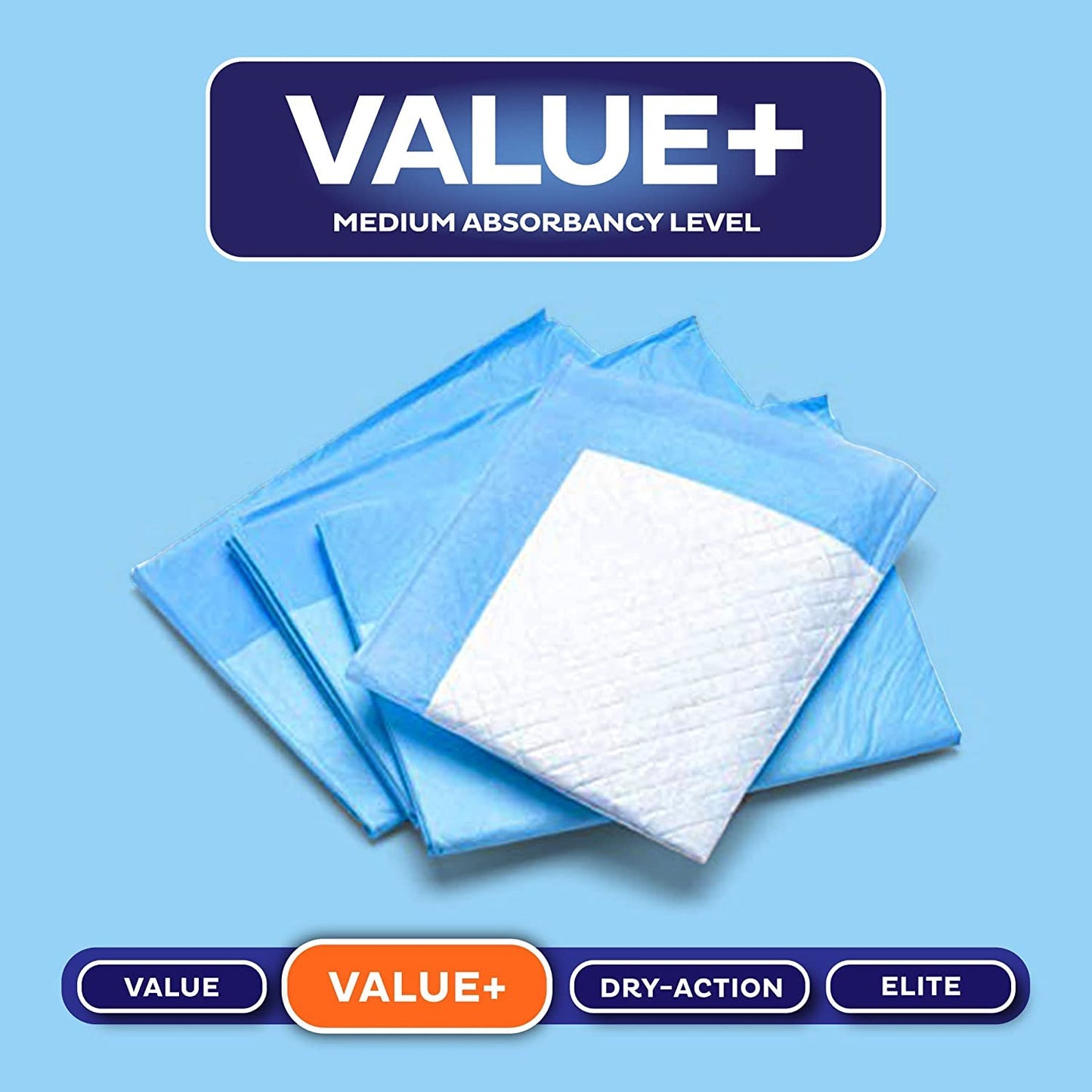 Chucks Pads Disposable [200-Pack] Underpads 23x36 Incontinence Chux Pads Absorbent Fluff Protective