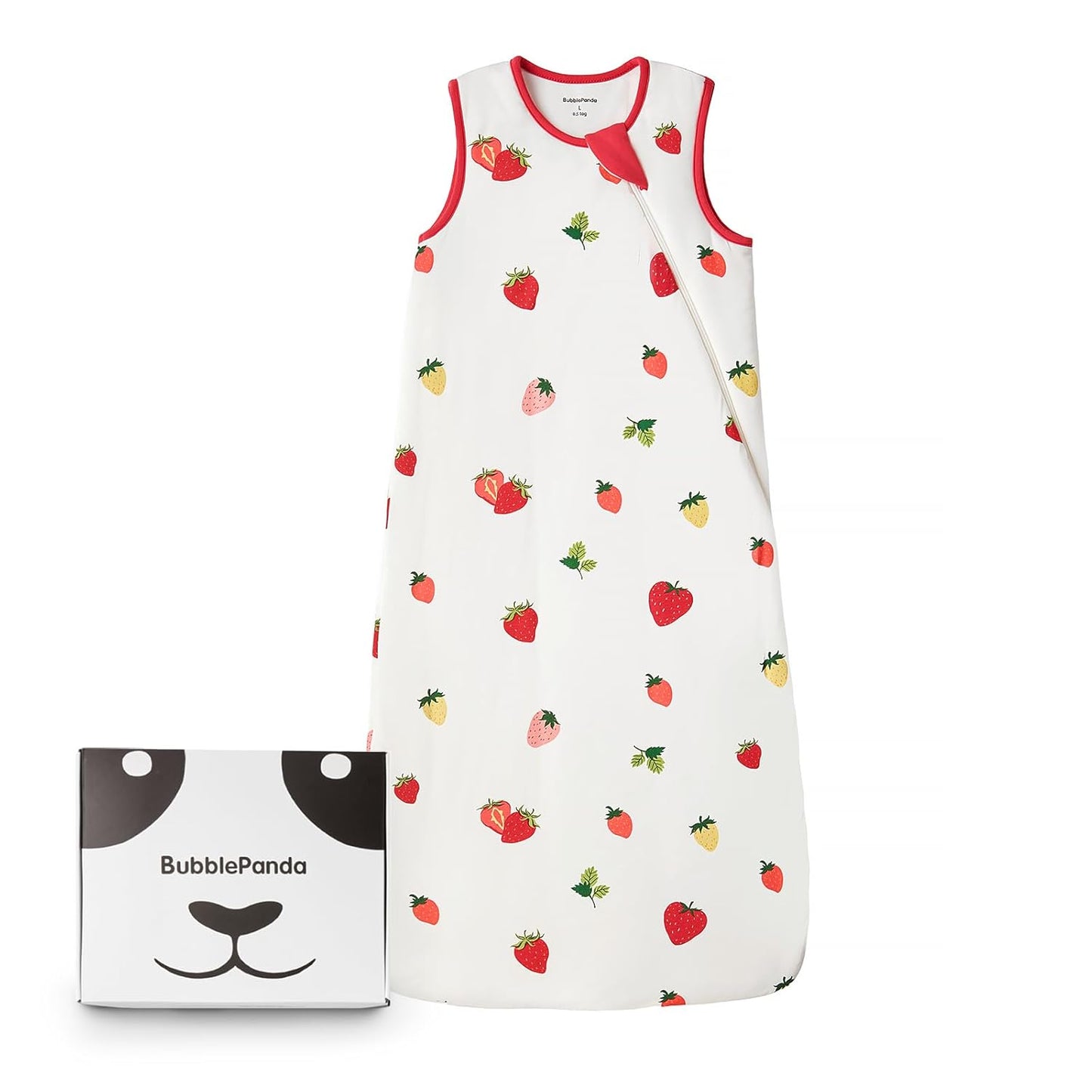 BubblePanda Rayon Made from Bamboo Sleep Sack 6-12 Months 0.5 Tog Soft Lightweight Toddler Sleep