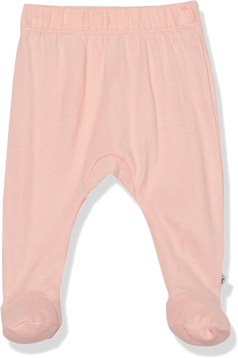 HonestBaby 3-pack Footed Pants Roomy Fit Pull on Bottoms 100% Organic Cotton for Infant Baby Boys