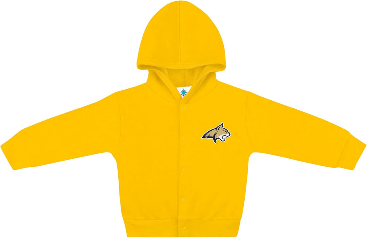 Creative Knitwear College Baby Snap Hooded Jacket - Team Logo, Multiple Colors, for Boys & Girls