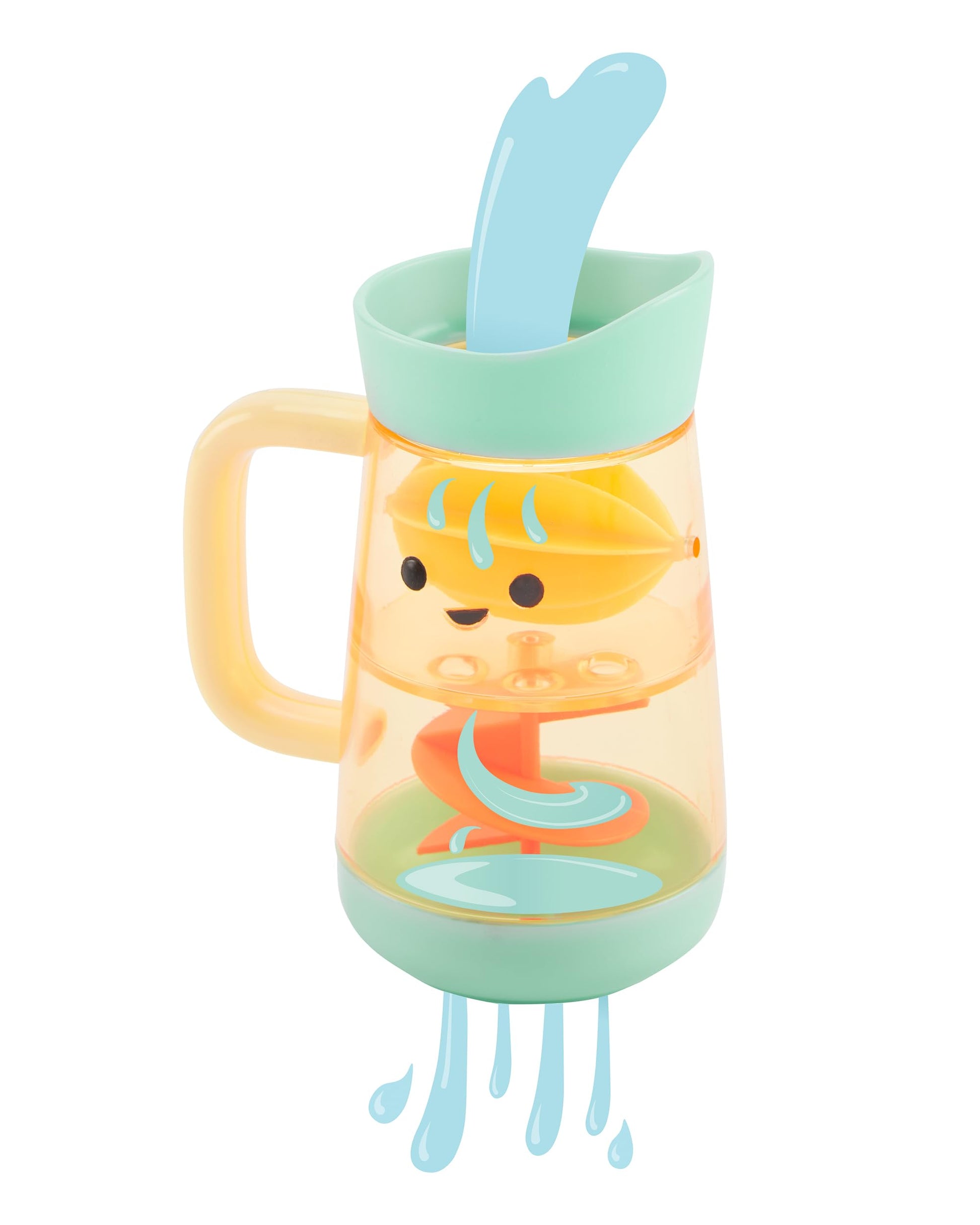 Skip Hop Baby Bath Toy Tub-to-Table Café Swirl & Splash Lemonade Set Bathtub Sensory Development