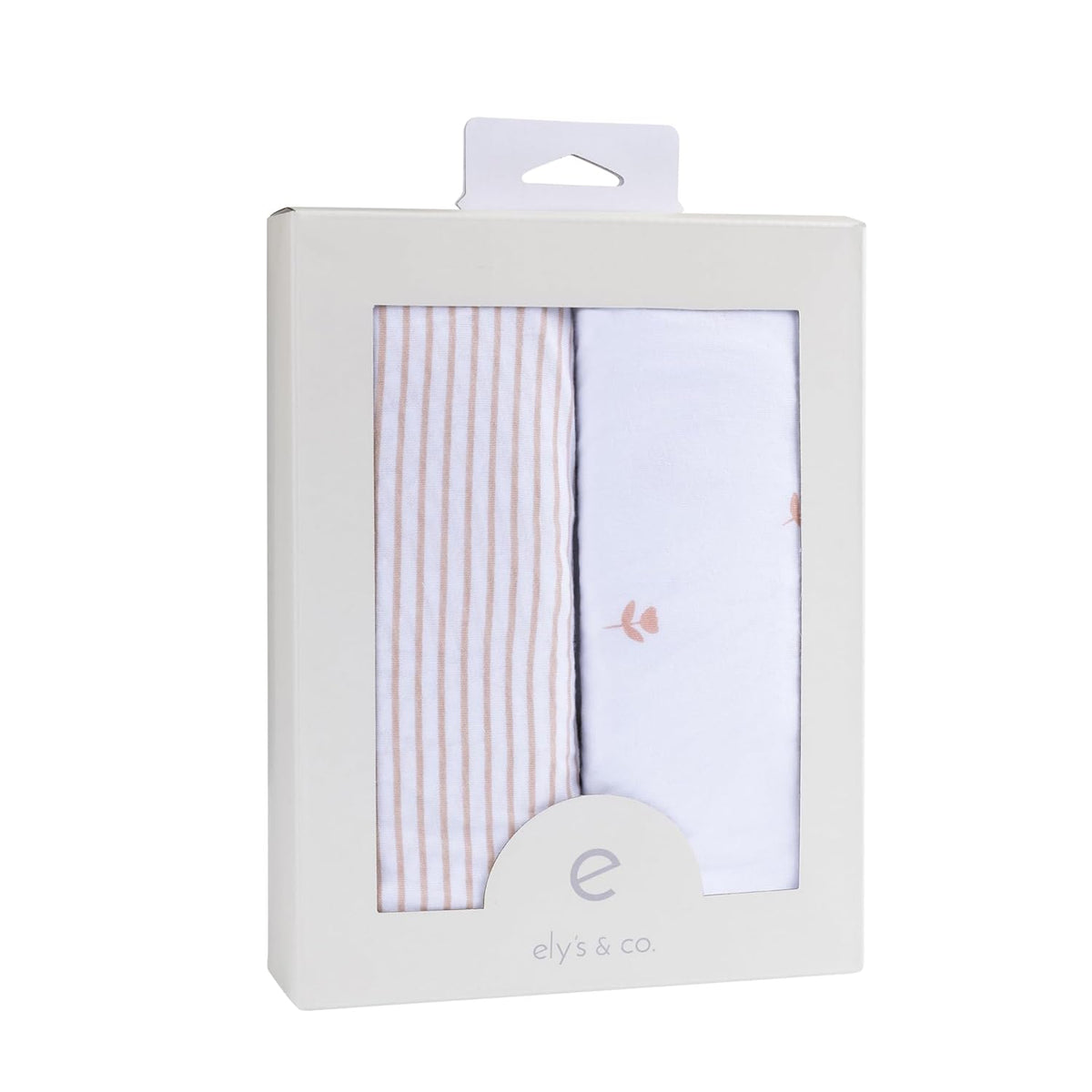 Ely’s & Co. Changing Pad Cover, Diaper Changing Table Sheets, 2 Pack, Cradle Sheet Set for Baby