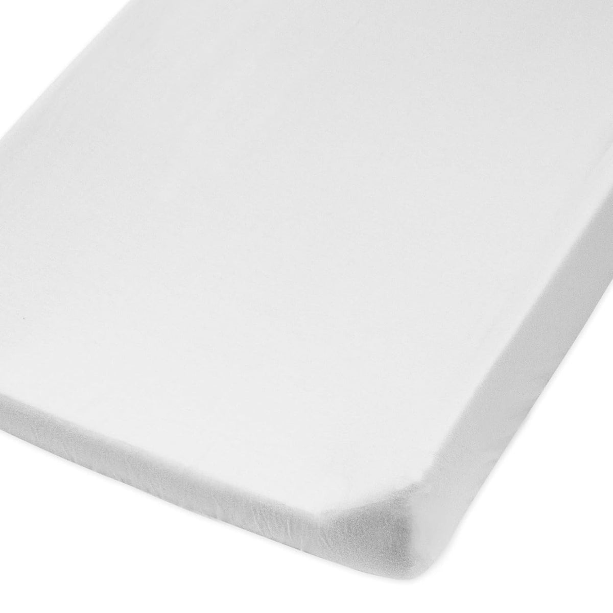 HonestBaby unisex baby Organic Cotton Changing Pad Cover and Toddler Sleepers, Bright White, One