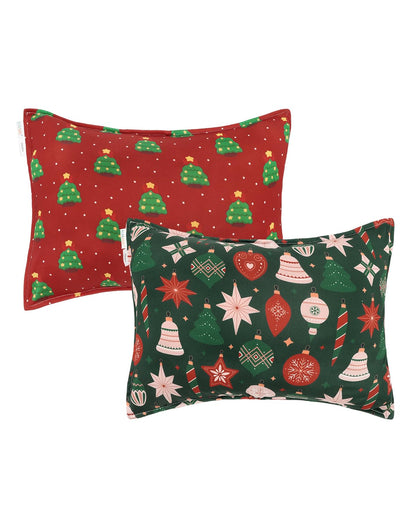 ALVABABY Toddler Pillowcases Stretchy Soft Kids Pillow Cover 2 Pack Fit 13"x 18" or 12"x16"