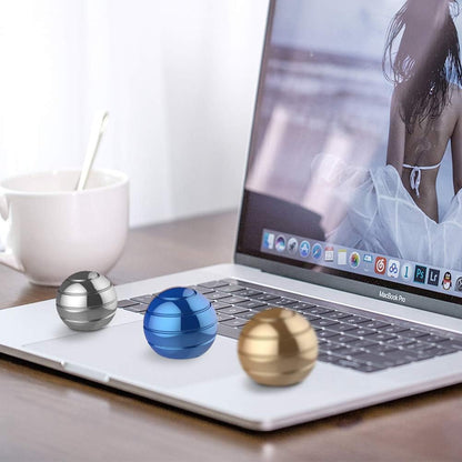 Kinetic Desk Spinning Toy, 1.54'' Kinetic Desktop Toy Ball for Anxiety ADHD, Optical Illusion