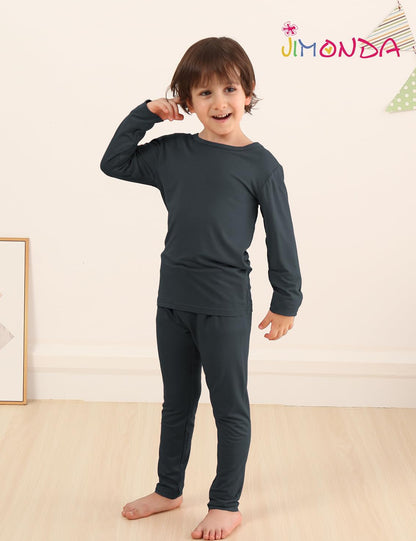 Jimonda Baby Boys Girls Pajama Sets Toddler Sleepwear Cool Jammies 2pcs Viscose from Bamboo PJs