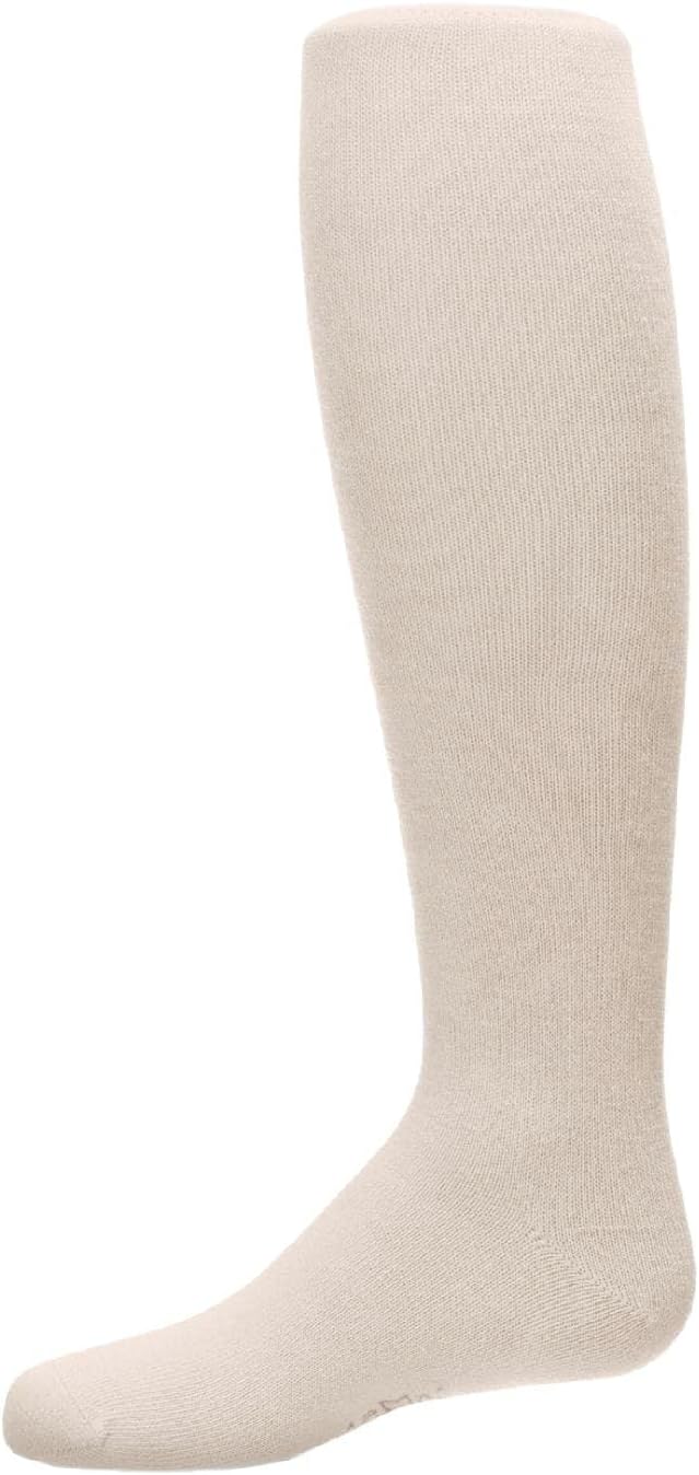 MeMoi Soft Pima Cotton Tights for Girls, Soft and Lightweight Opaque Tights for girls - Sizes 8 to