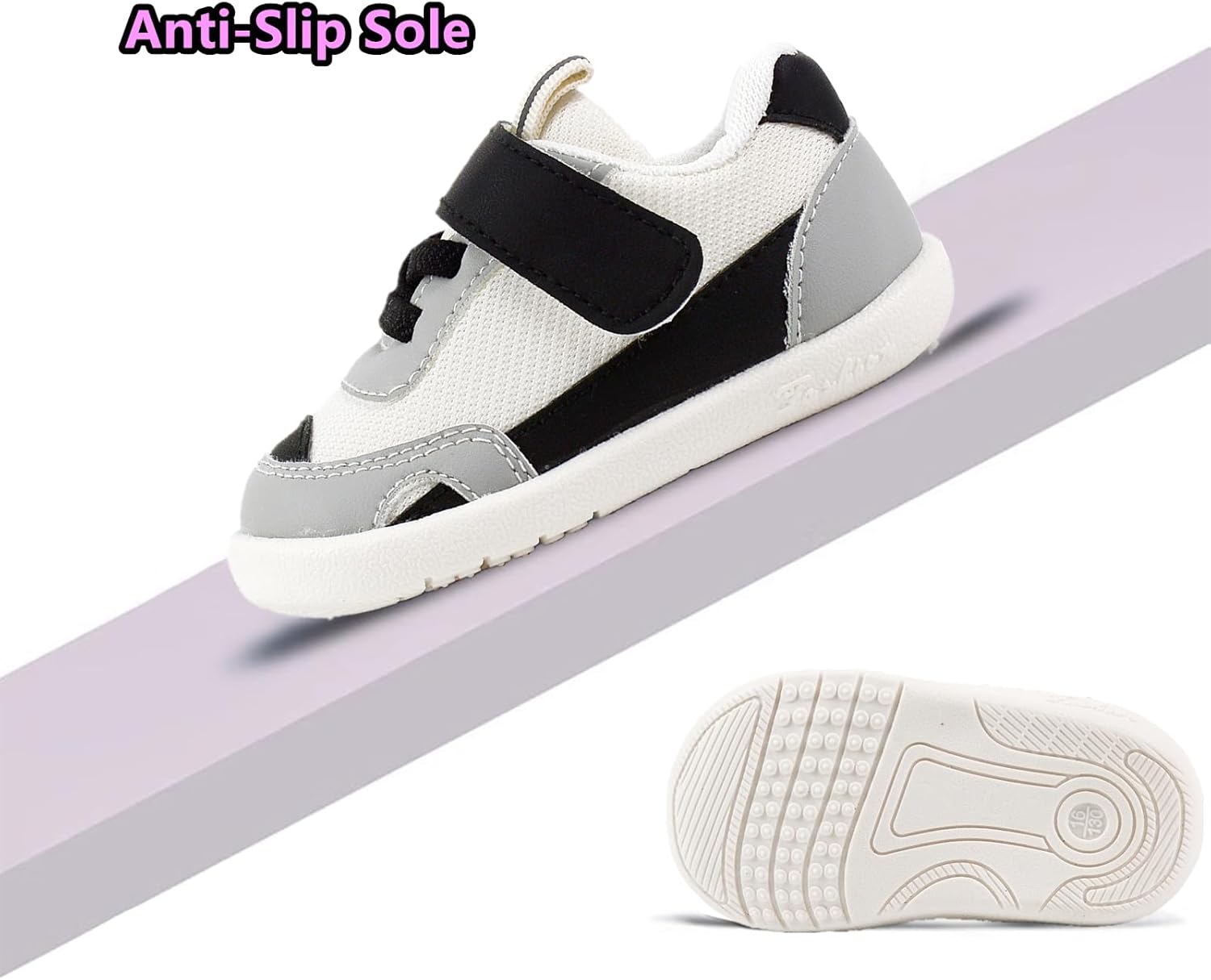 Baby Boy Girl Shoes Infant Non Slip Sneakers Breathable Lightweight Toddler First Walking Shoes 6