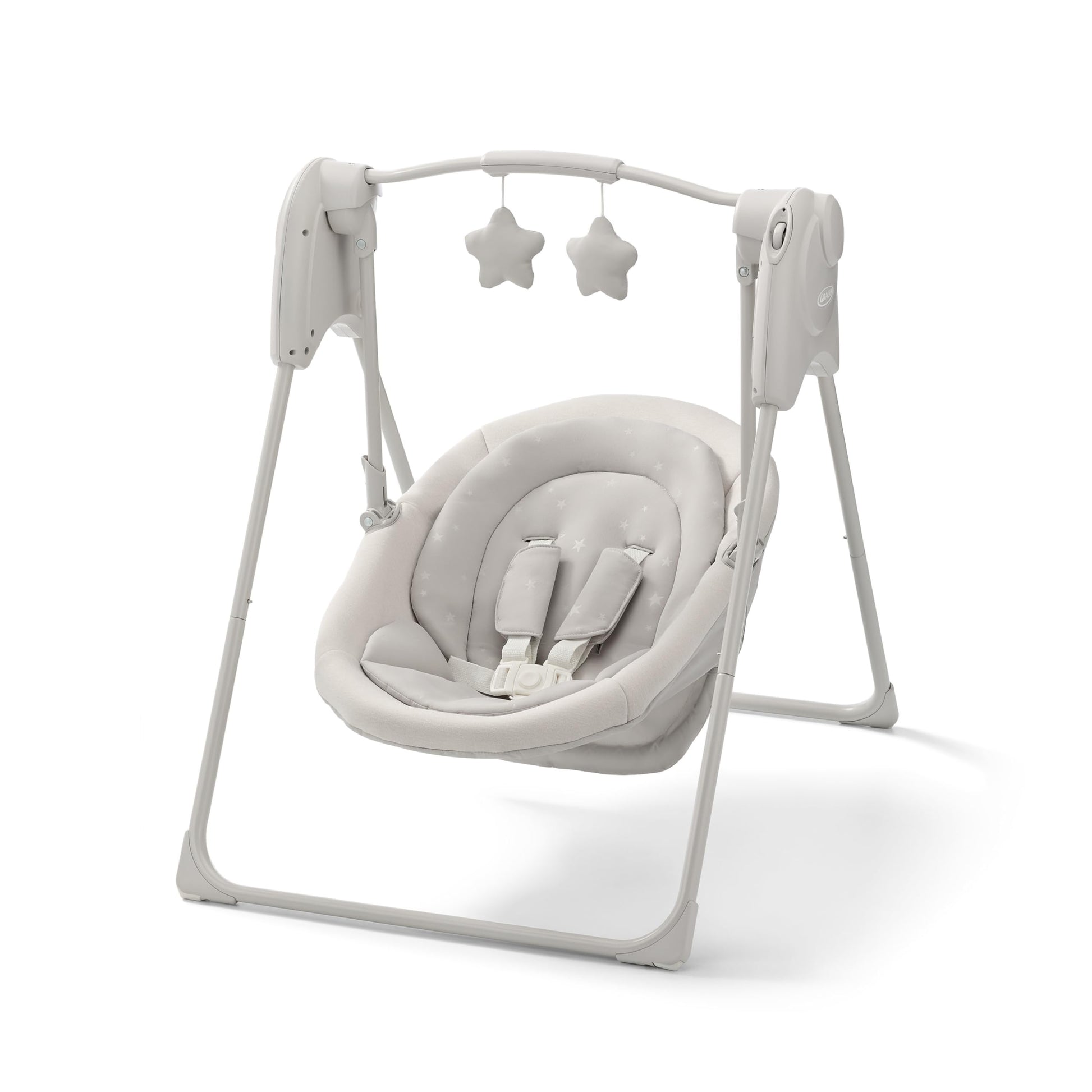 Graco Slim Spaces Compact Baby Swing - Indoor Infant Swing, Baby Registry Must Have, Gifts for New