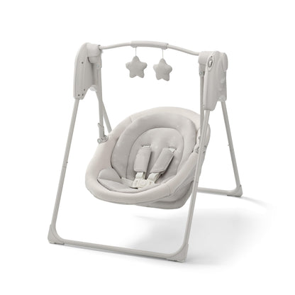 Graco Slim Spaces Compact Baby Swing - Indoor Infant Swing, Baby Registry Must Have, Gifts for New