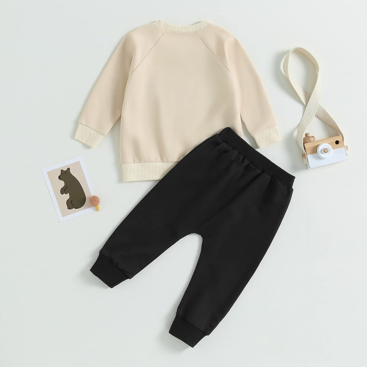 WZTYYDS Toddler Boy Clothes 2T 3T 4T 5T Fall Outfits Baby Pullover & Pants Sets Kids Winter 2Pcs