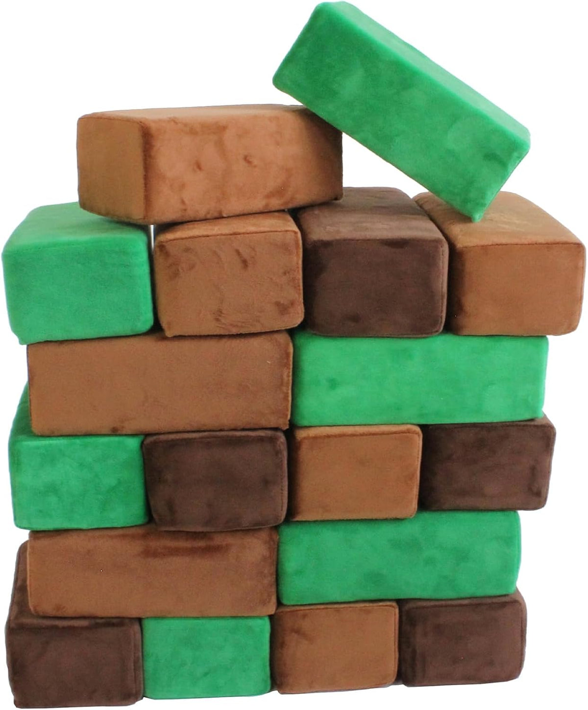 The Original Premium Plush Building Block for Kids - Certified Safe Foam Blocks in Luxuriously Soft