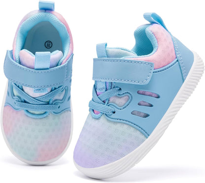 MORENDL Toddler Sneakers Baby Boys & Girls Barefoot Shoes Lightweight Breathable Walking Running