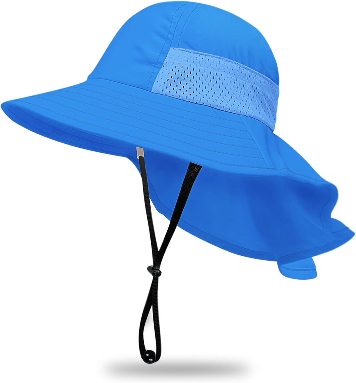 Toddler Baby Sun Hat Kids Summer UPF 50+ for Boys Girls Adjustable Beach Hats with Bucket Wide Brim