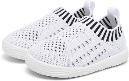 MORENDL Baby Toddler Walking Socks Non-Slip Breathable Unisex Casual Sneakers