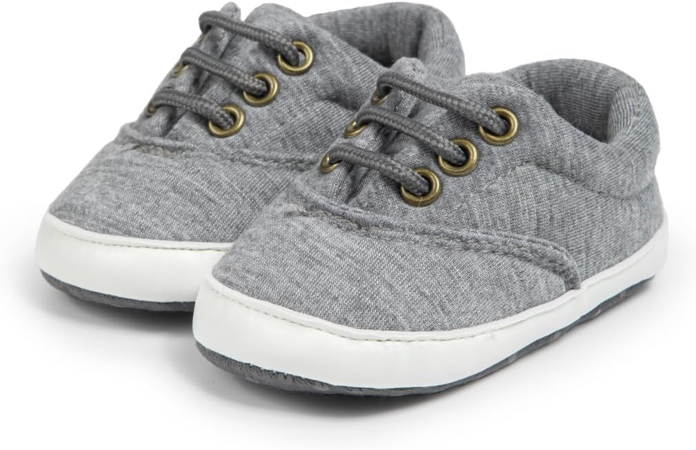 Morbido Infant Baby Boys Girls Canvas Sneaker Toddler Slip On Anti Skid Newborn First Walkers Candy