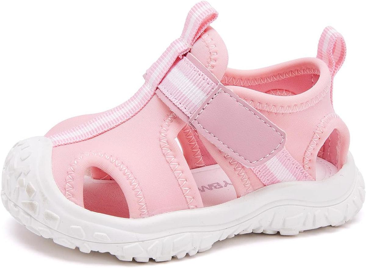 BMCiTYBM Baby Boy Girl Closed Toe Summer Sandals Lightweight Shoes Infant Non-Slip First Walking