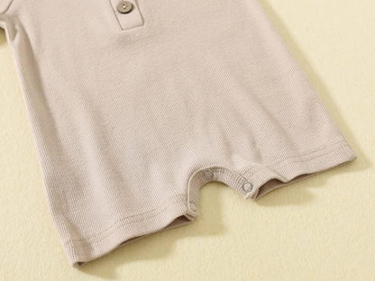 Baby Boys Girls 2 Pack Romper Jumpsuits Short Sleeve One Piece Clothes Sets
